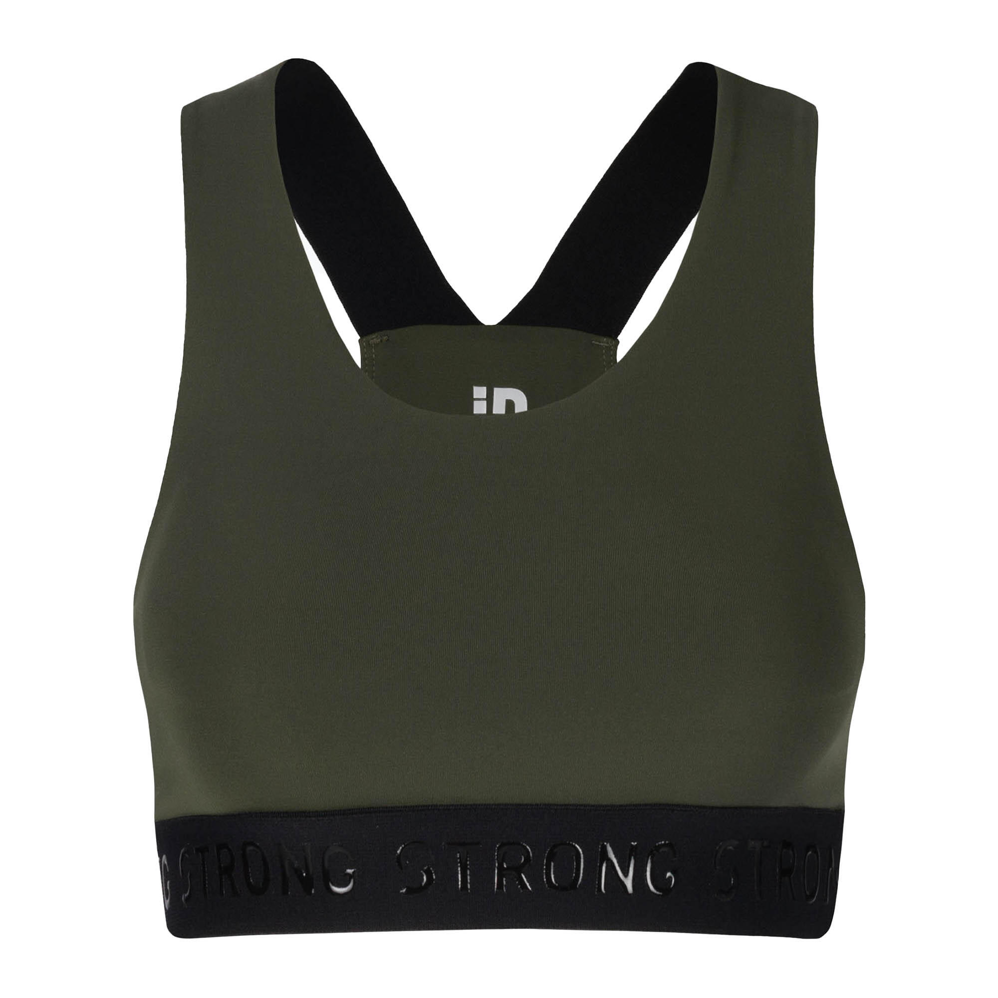 Strong Id - Soutien-gorge De Fitness Strong Id Essential Sports - Brassière - Vert - 36 Xs - Decathlon