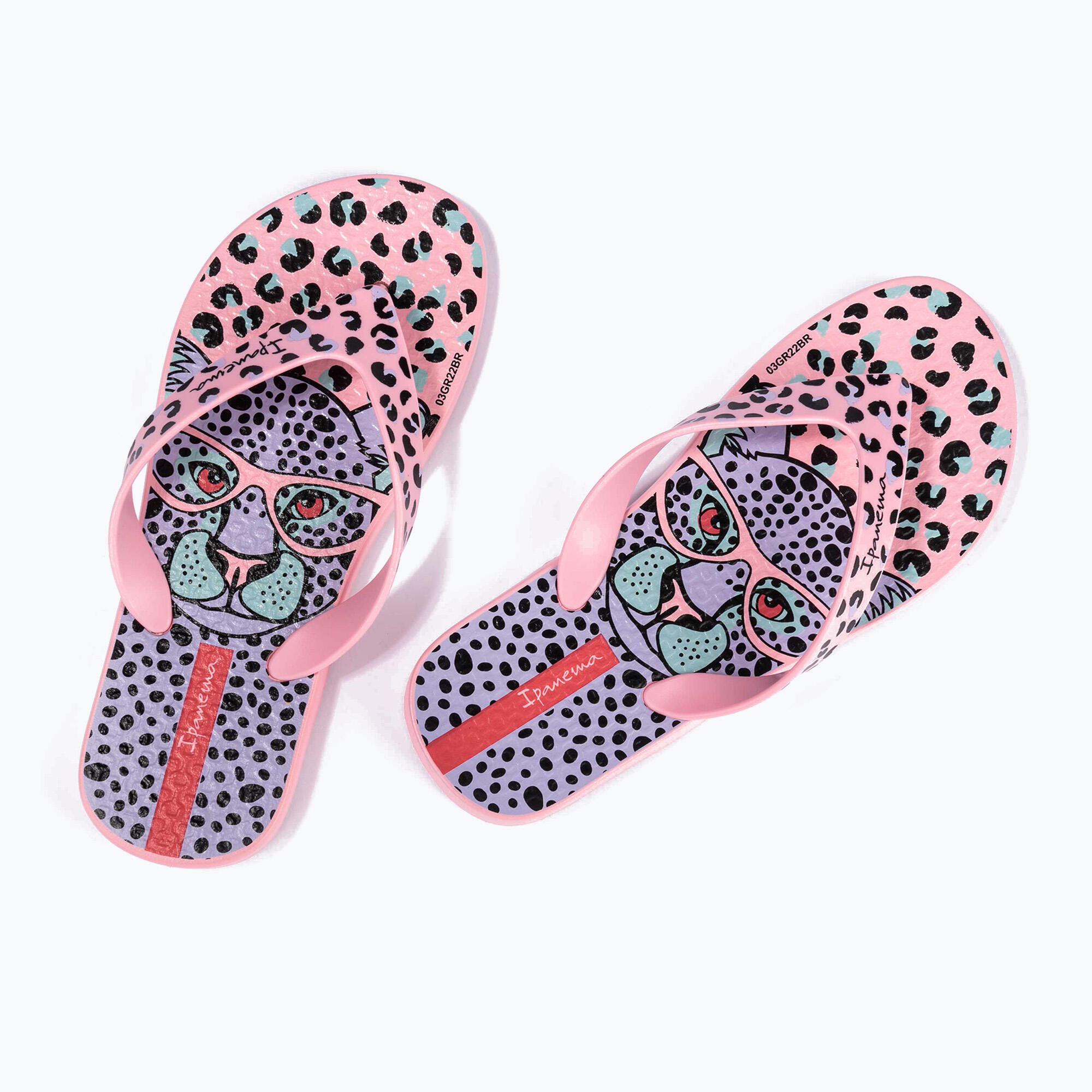 Japonki plażowe dziecięce Ipanema Safari Fun Kids 3/4