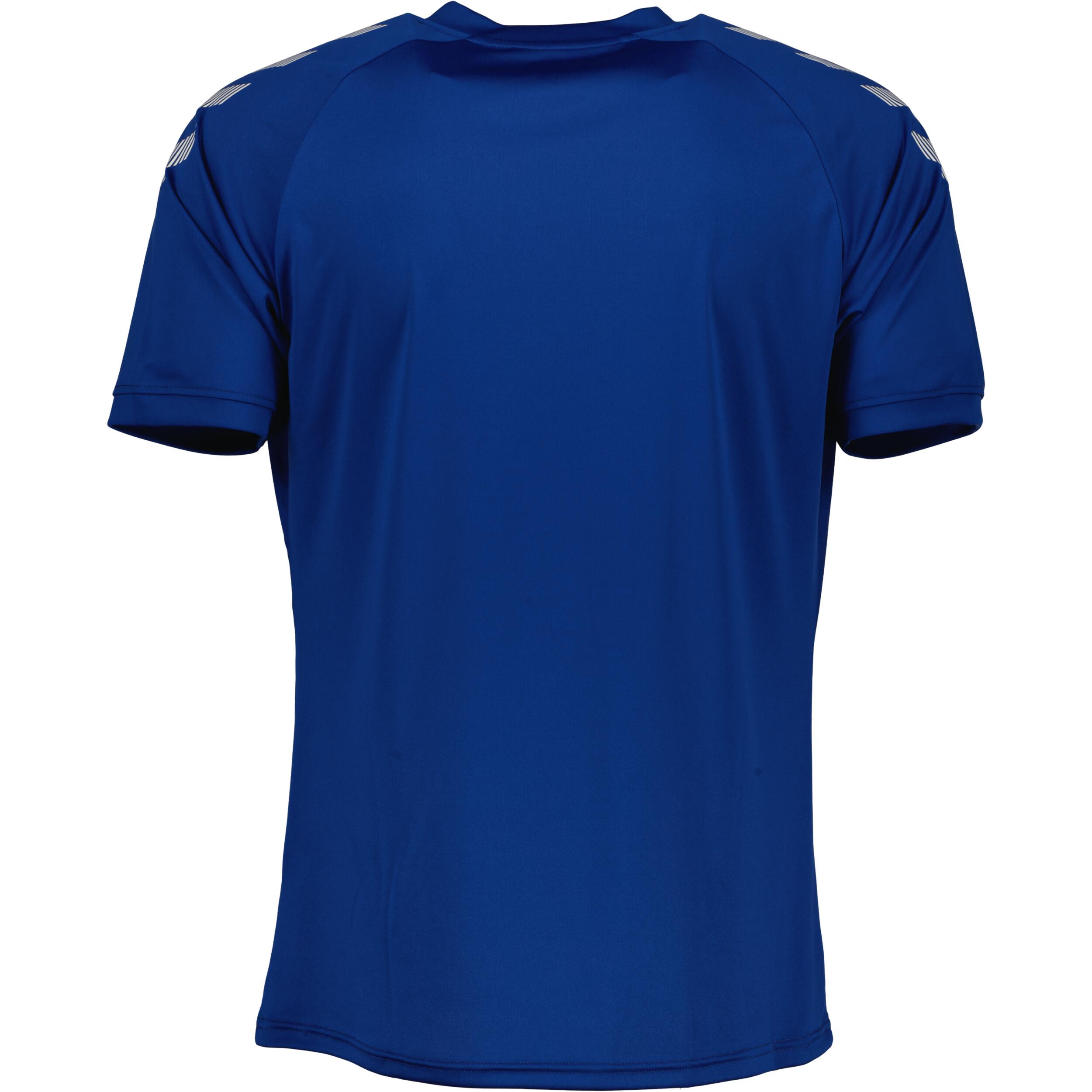 Poly jersey for men, great for football, in true blue 2/3