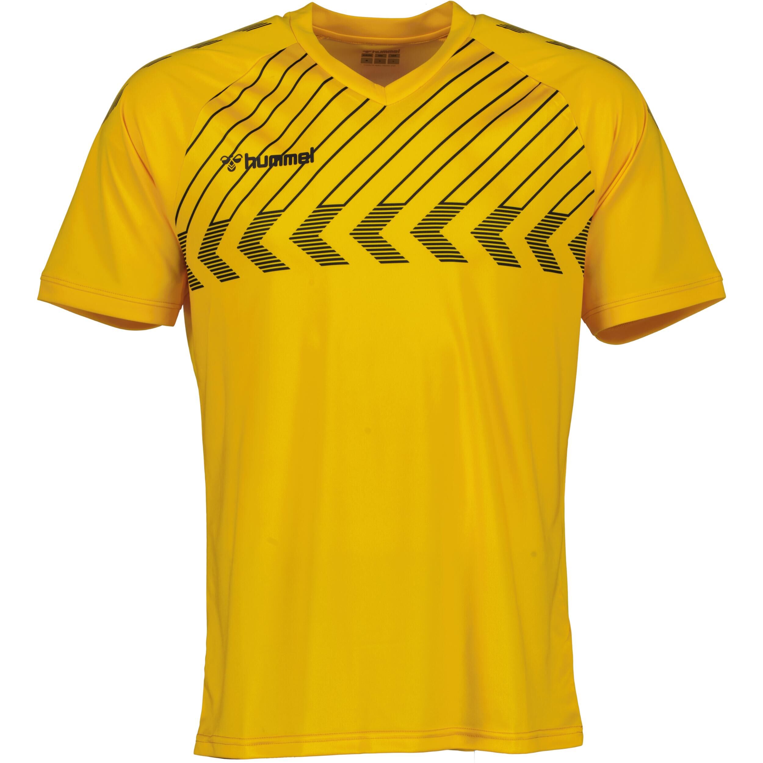 HUMMEL Poly jersey for men, great for football, in sports yellow