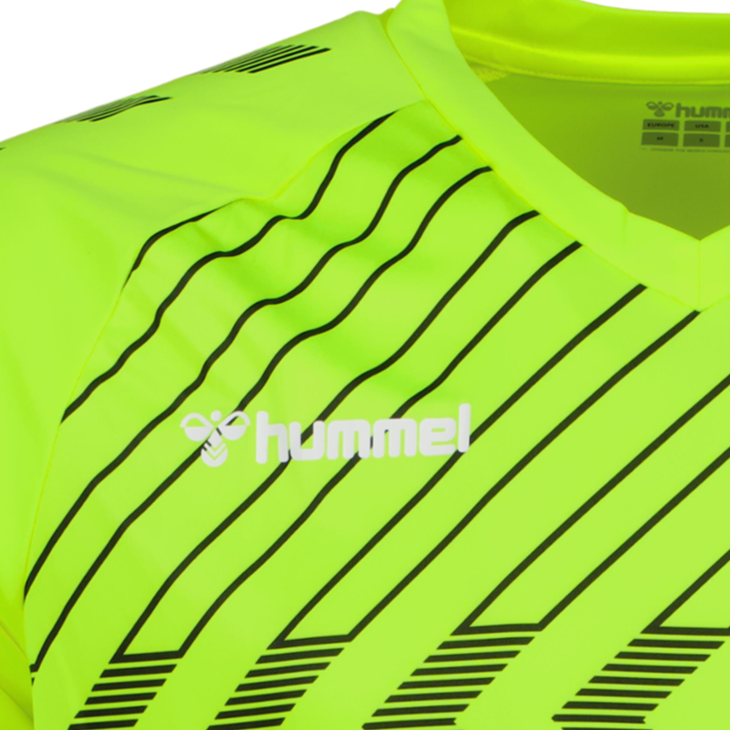 Poly jersey for men, great for football, in safety yellow 3/3