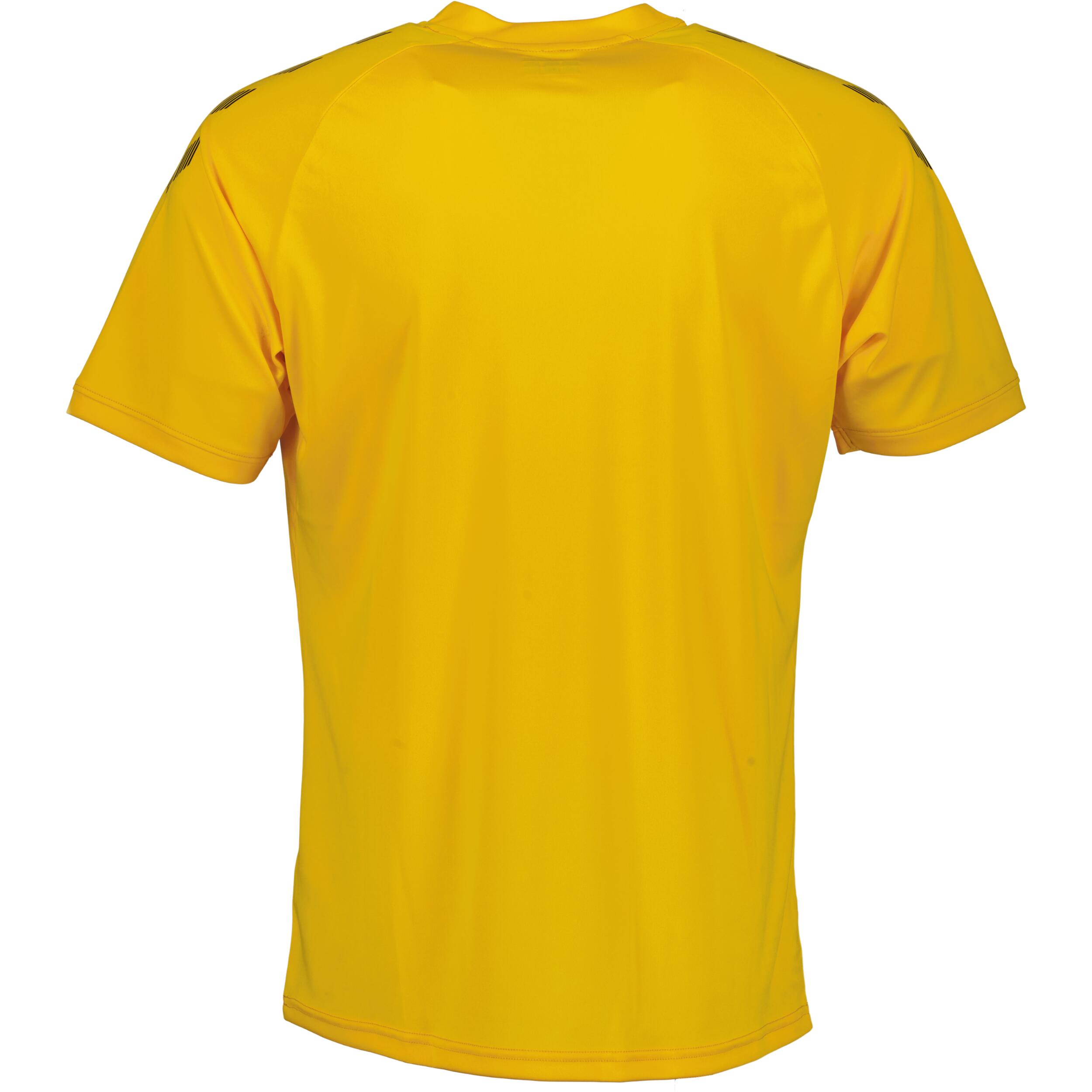 Poly jersey for men, great for football, in sports yellow 2/3