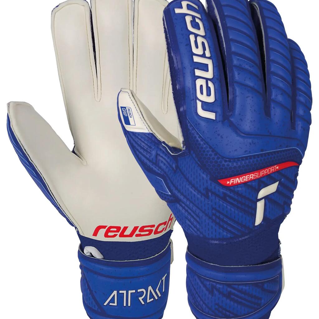 Reusch goalkeeper glove - Attrakt Grip Finger Support Junior