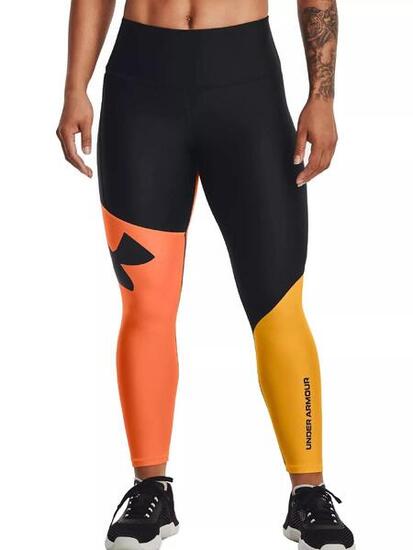 Under Armour Colorblock legging zwart voor training
