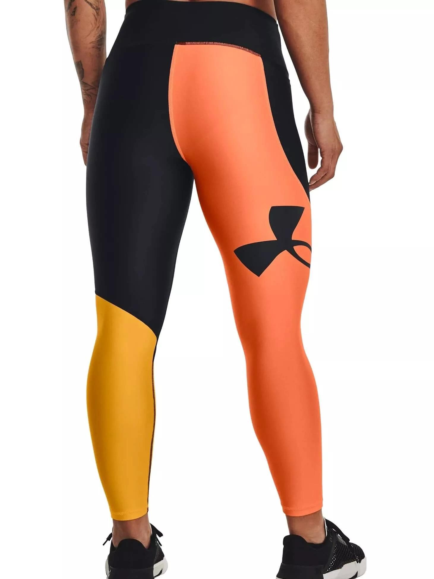 Leggings Under Armour Colorblock neri per allenamento 2/6