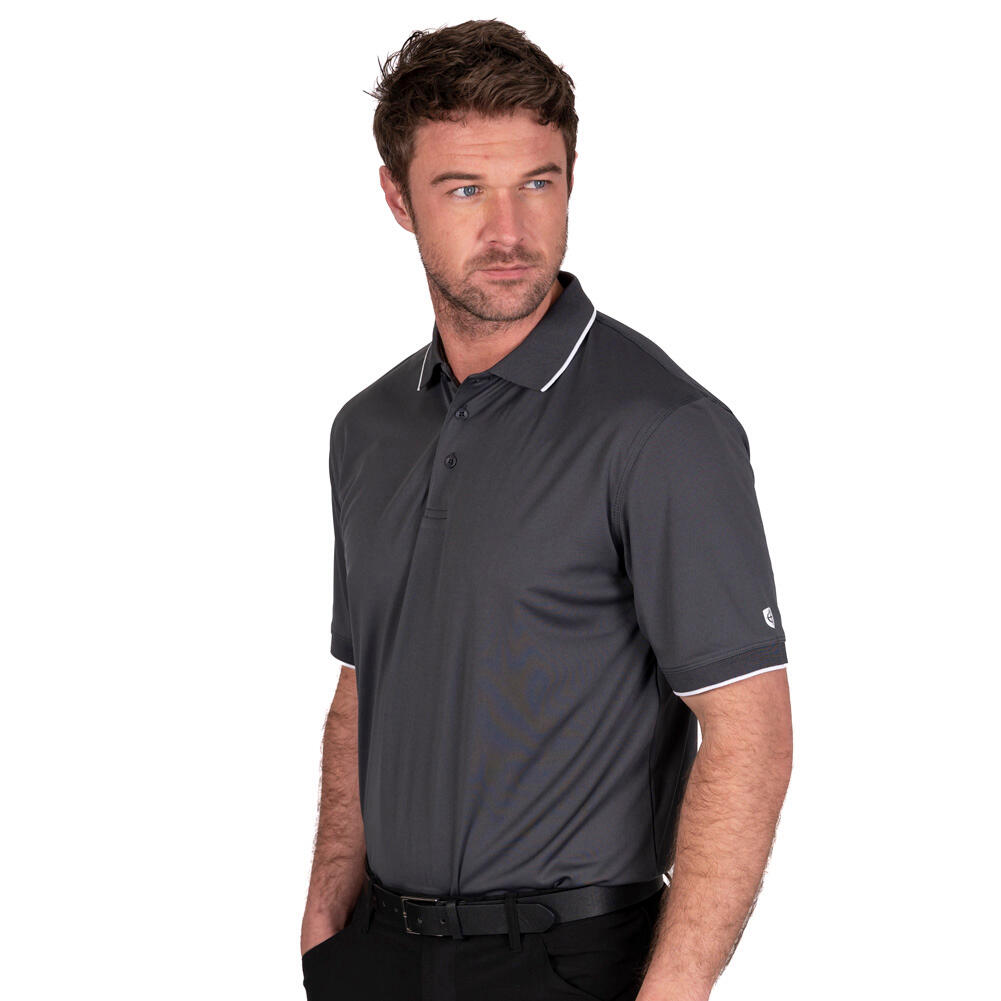 Mens Performance Quick Dry Golf Polo Shirt 2/6