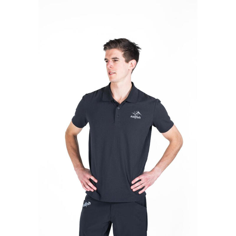 Polo à manches courtes pour homme, polo lifestyle - Anthracite