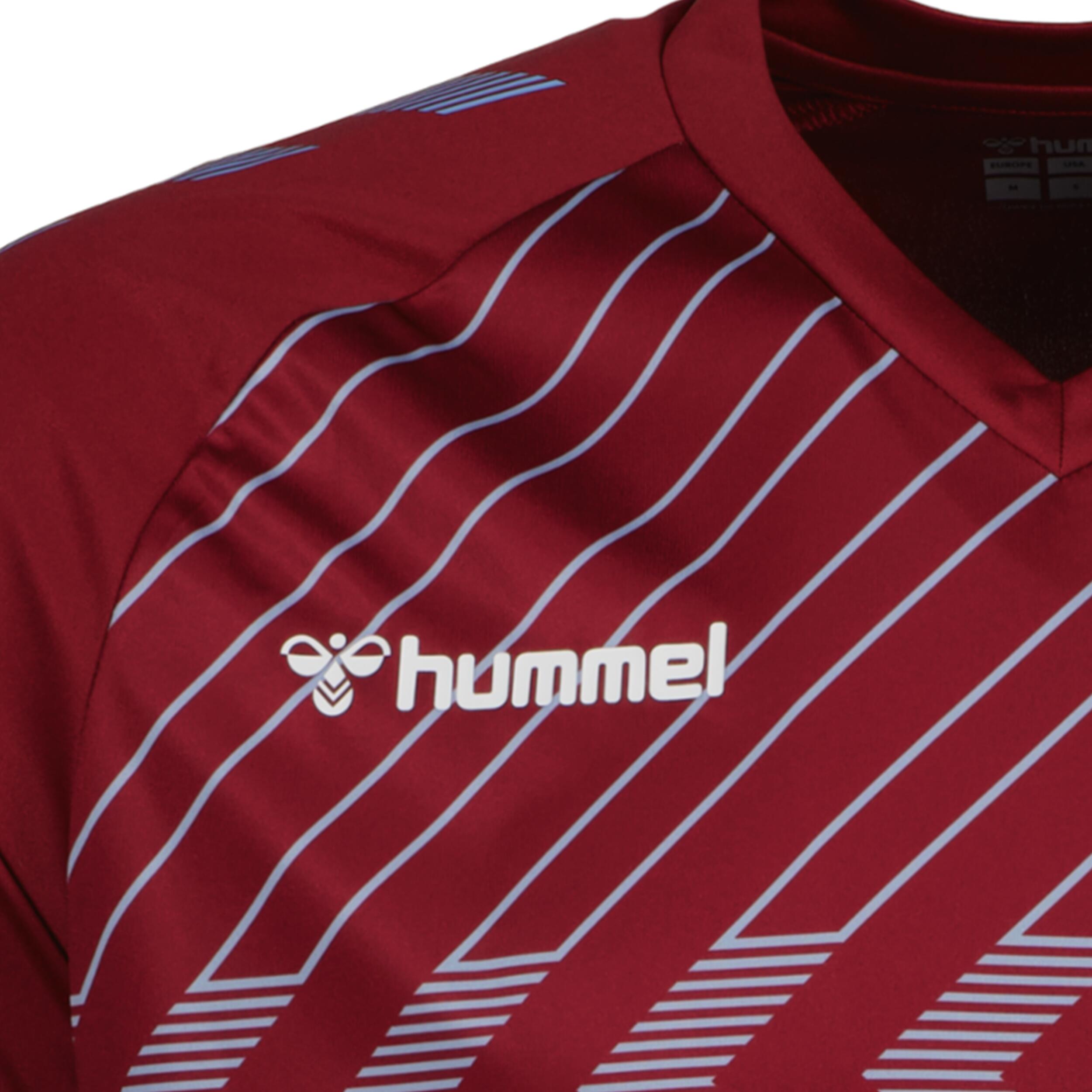 Poly jersey for men, great for football, in maroon 3/3