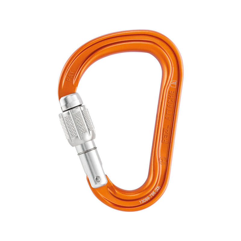 Attache climbing carabiner - Yellow