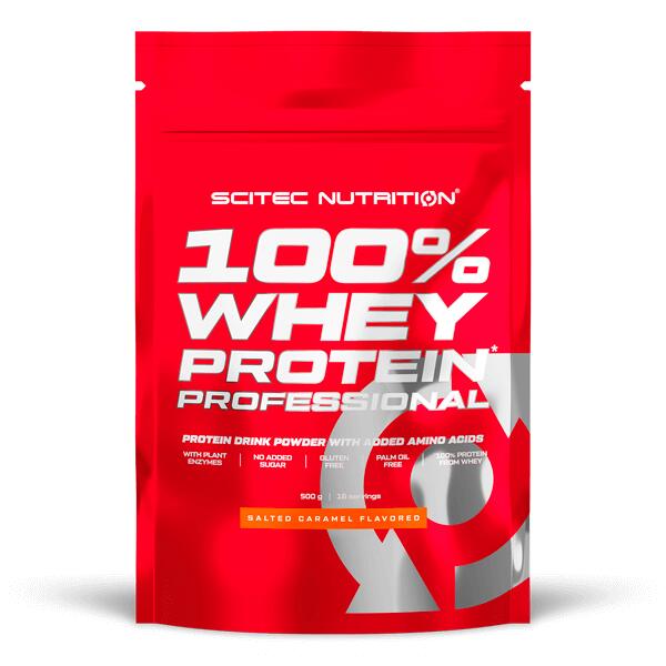 100% Whey Protein Professional - 500g Chocolate Blanco Scitec Nutrition 2/6