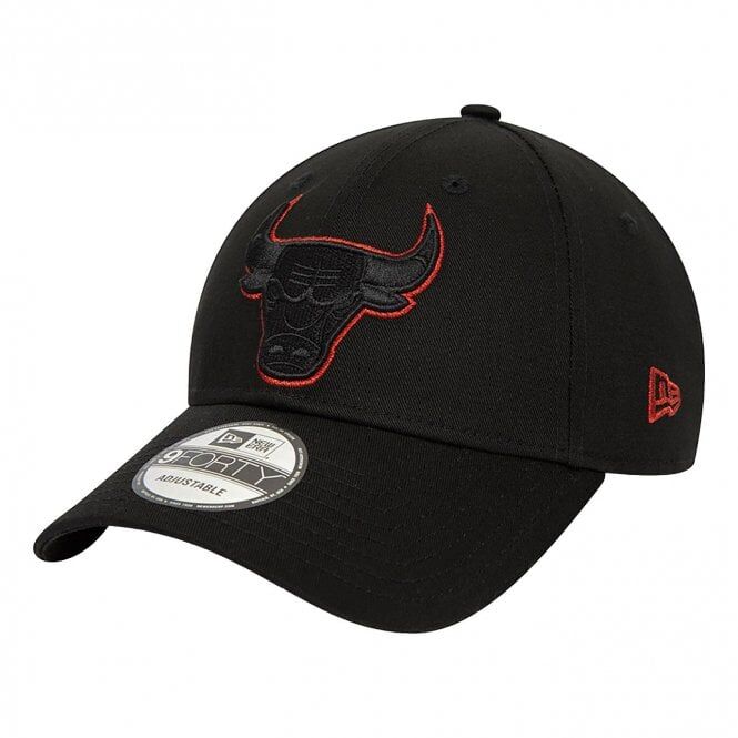 NEW ERA New Era Chicago Bulls Metallic Outline 9 Forty Cap - Black