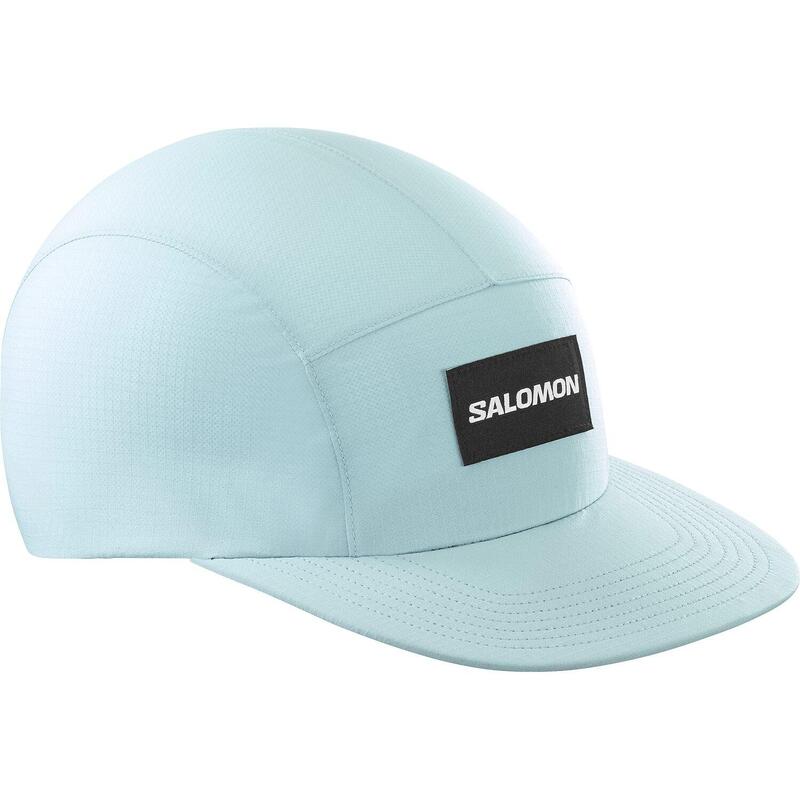 Salomon Sapca Alergare Unisex Bonatti Waterproof Five Panel Bleu