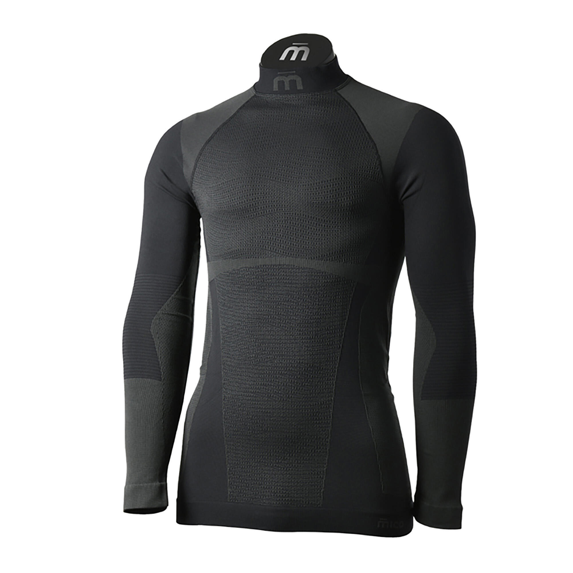 T-shirt thermique homme Mico Warm Control Mock Neck 1/3