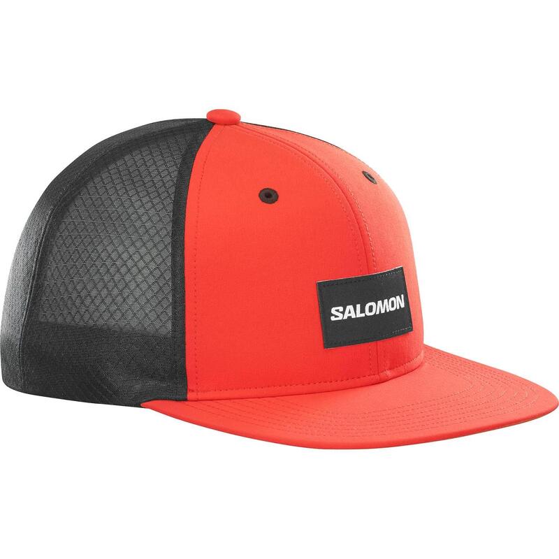 Salomon Sapca Outdoor Unisex Trucker Flat Rosu