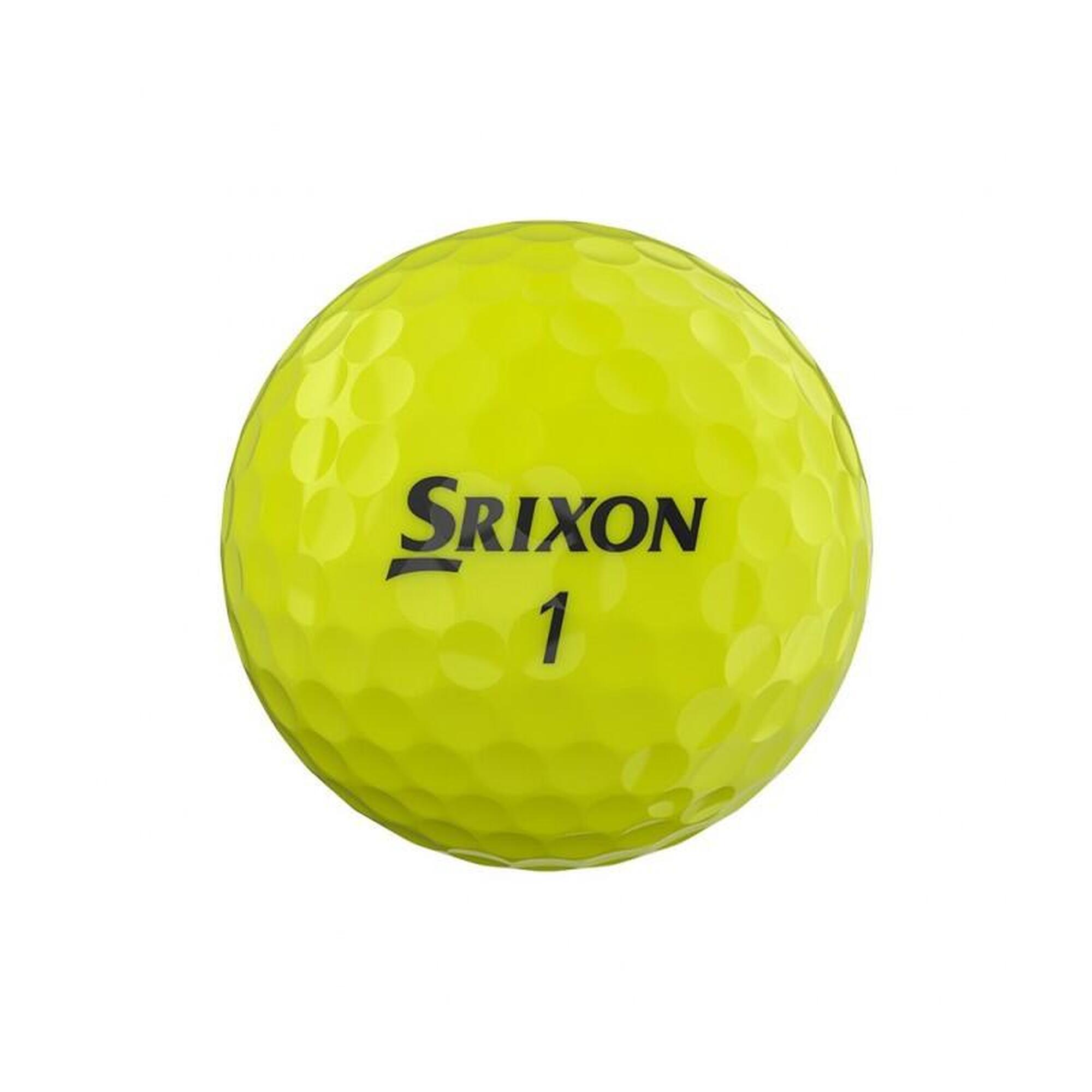 Piłki Golfowe AD333 Yellow 12 sztuk