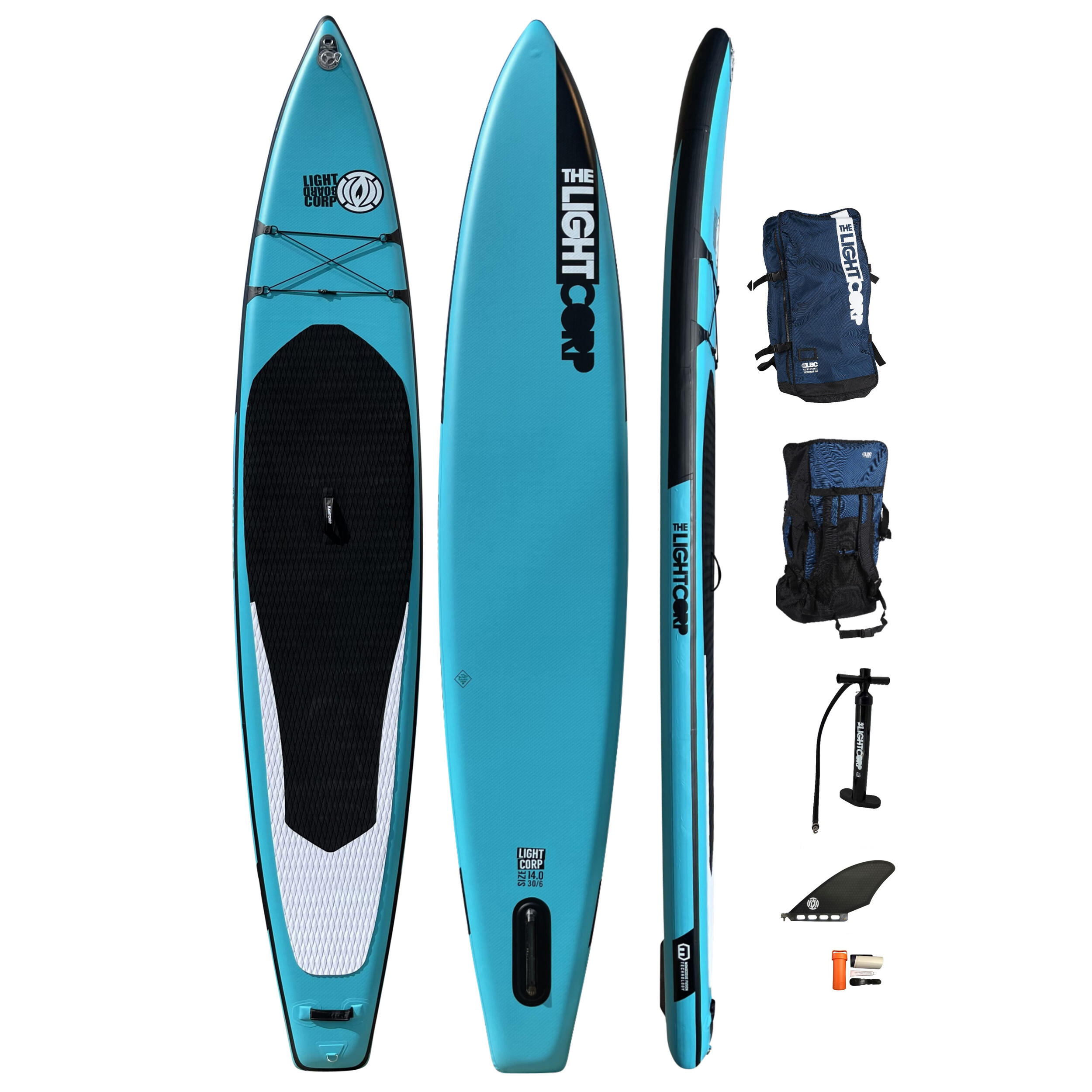 LIGHT BOARD CORP ISUP The Blue Series MFT Tourer 14'0” x 30” x 6“