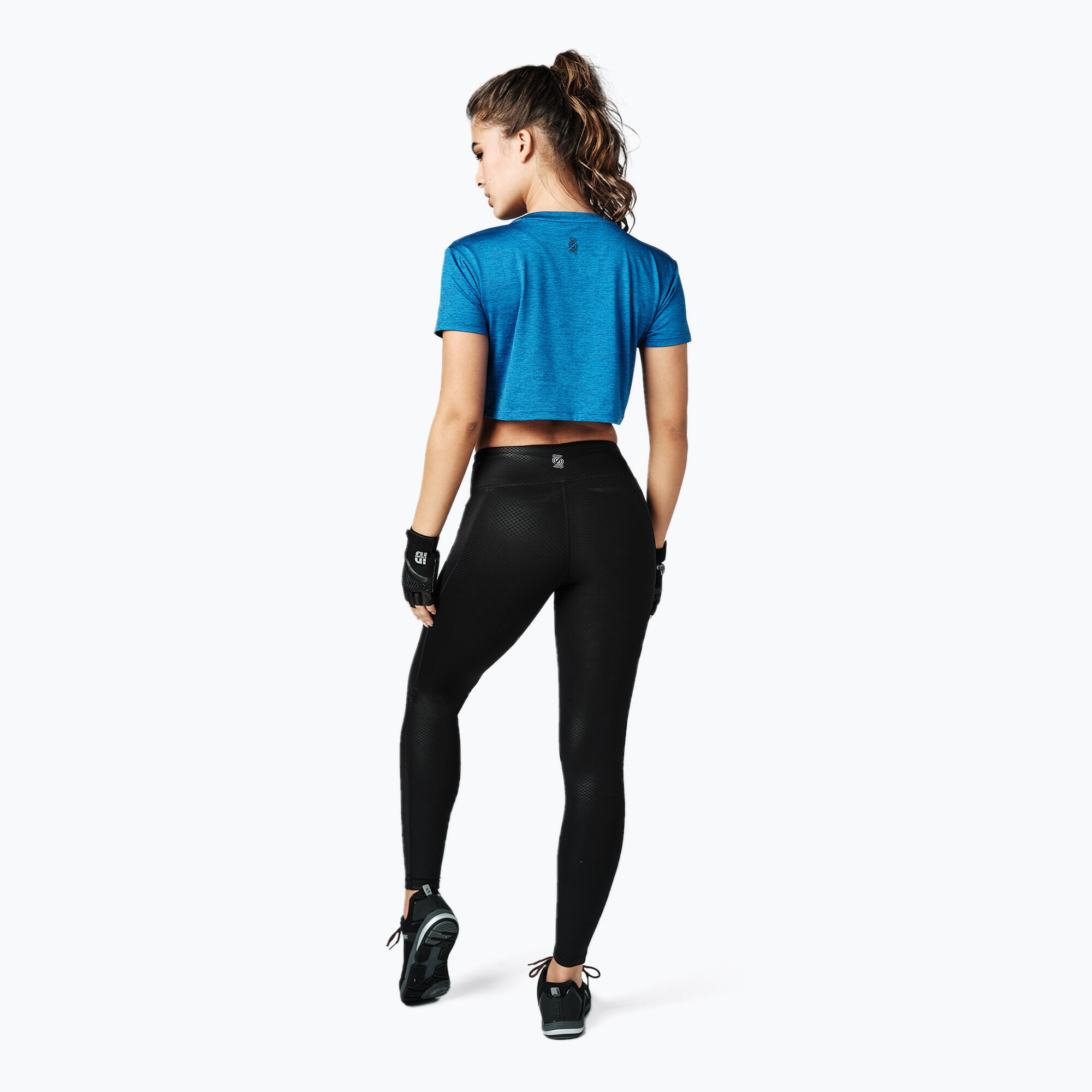 Damen Trainingsshirt STRONG ID Crop Knit Tee 3/5