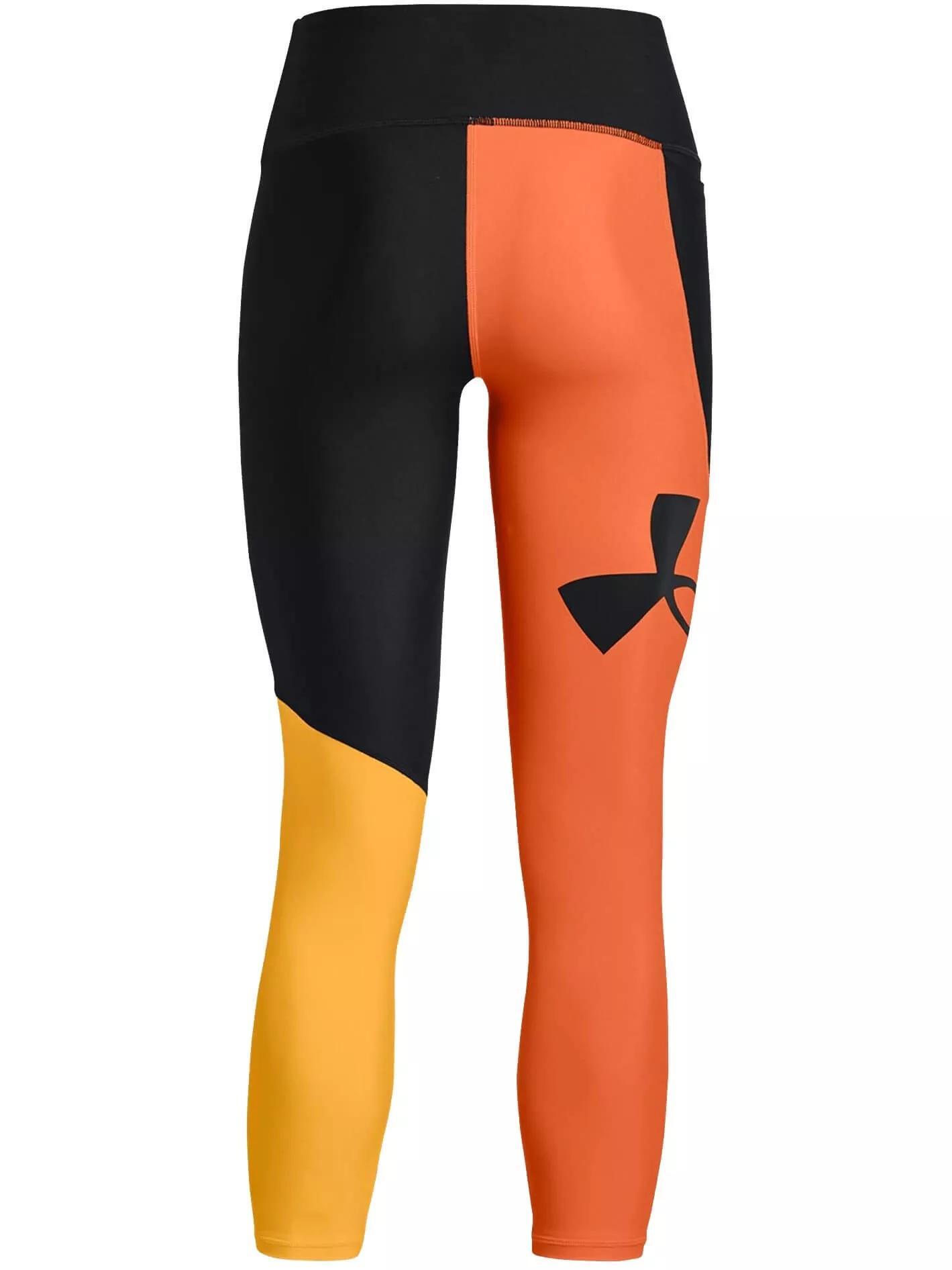 Leggings Under Armour Colorblock neri per allenamento 5/6