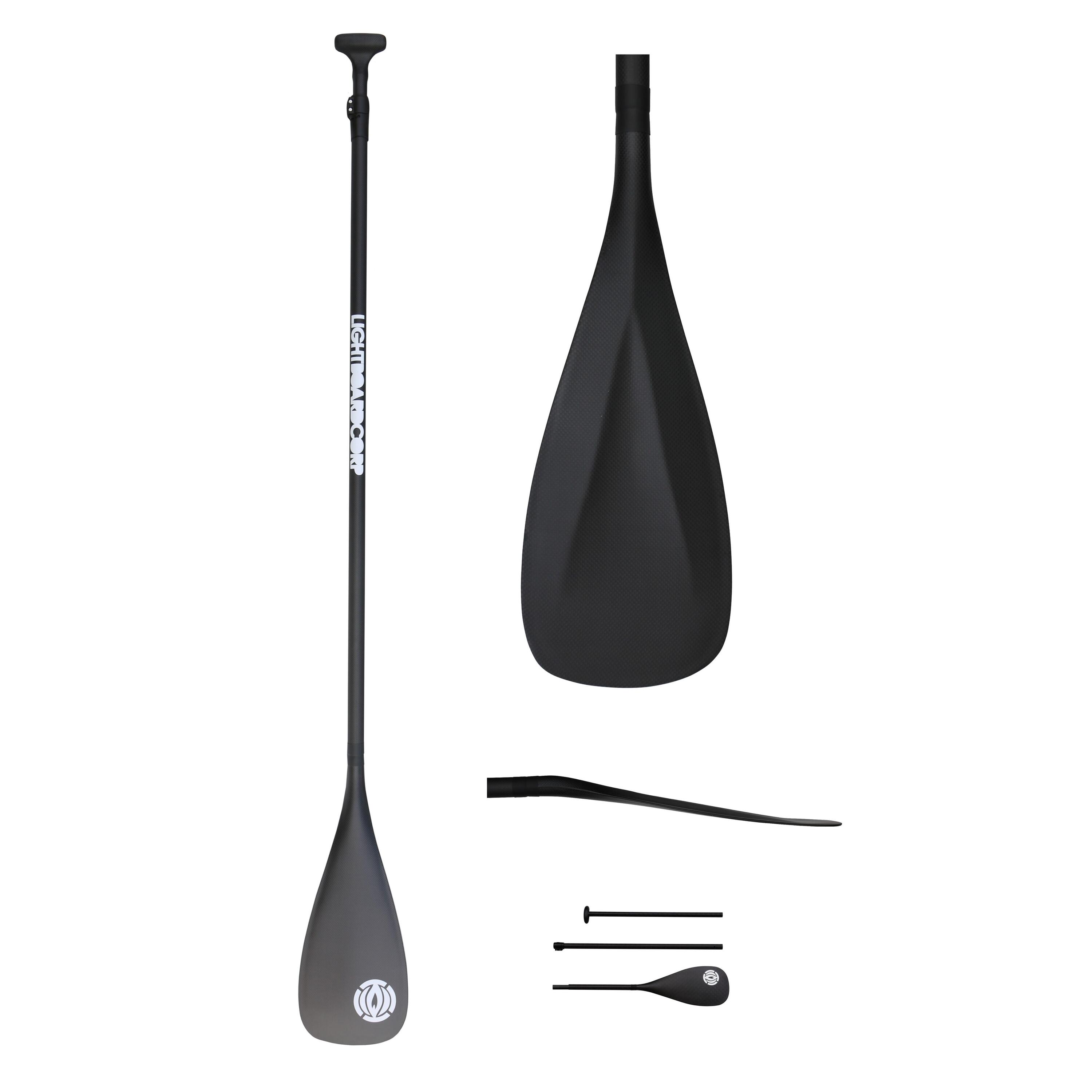 ISUP MFT WOOD TOURER SET 14´ x 32" x 6" incl. 3 tlg. Pro Endurance 100% Carbon P 3/4