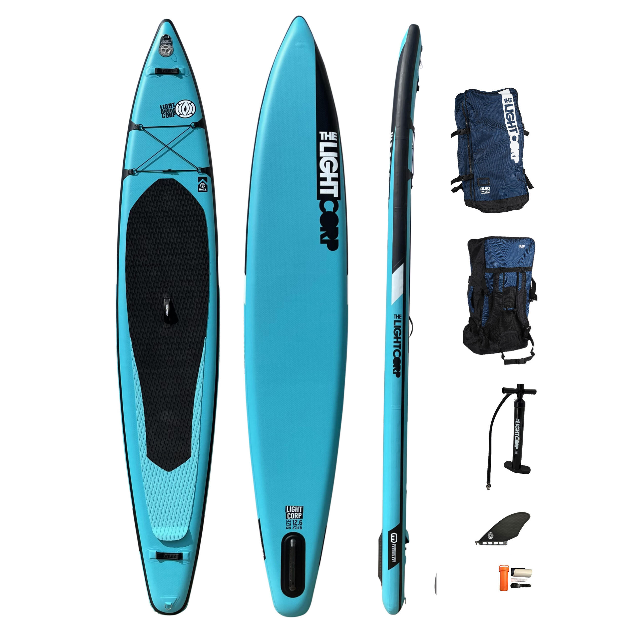 LIGHT BOARD CORP ISUP The Blue Series MFT Race 12'6” x 25” x 6“