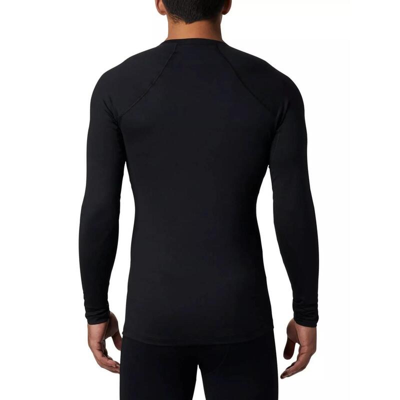 Heavyweight Stretch Long Sleeve Top férfi aláöltöző felső - fekete