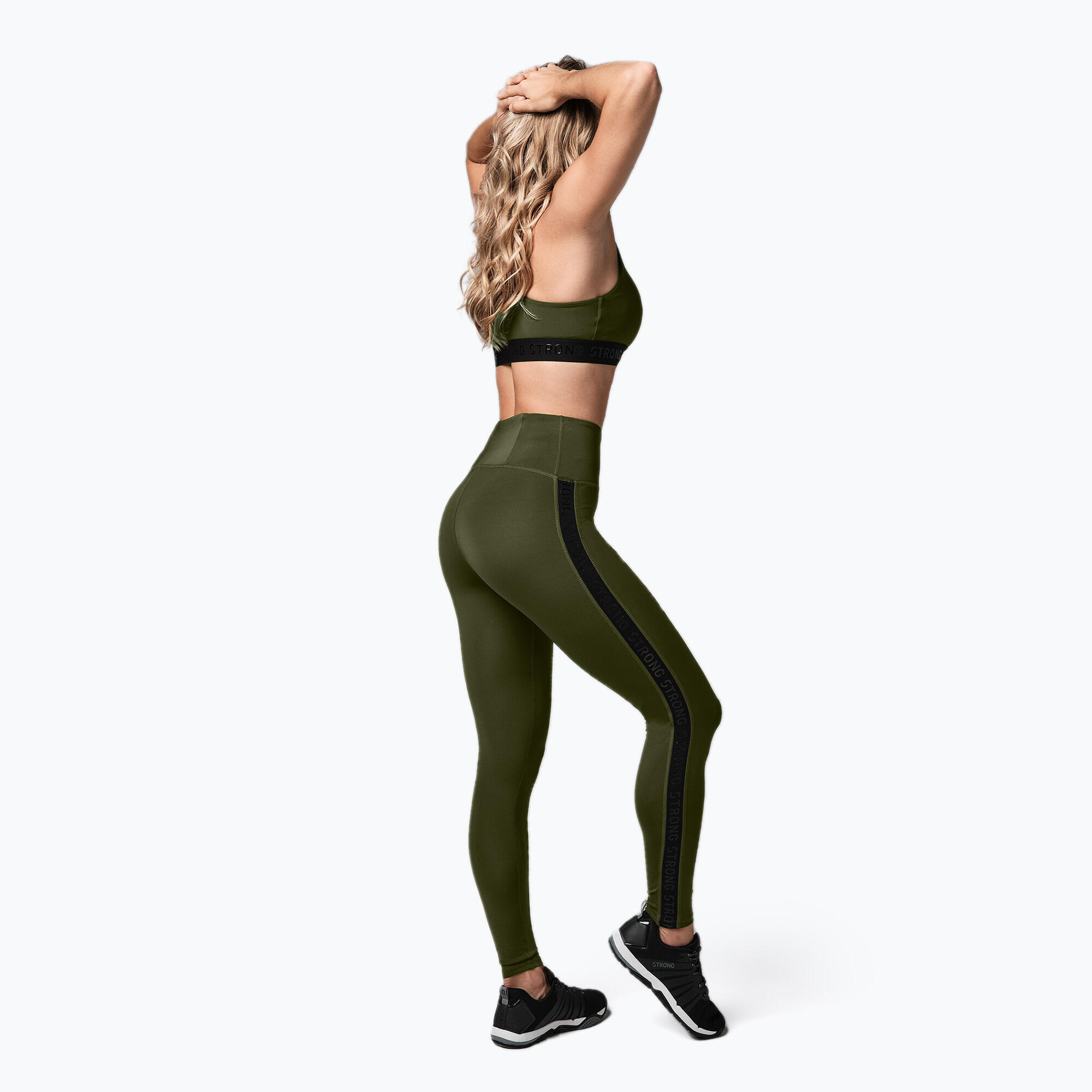 Leggings da allenamento da donna a compressione a vita media 2XU Motion 7/8 3/5