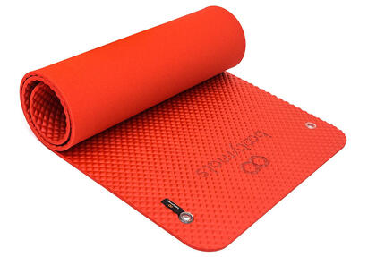 Tapis pour exercices au sol de Pilates. 180x60cm. Bleu