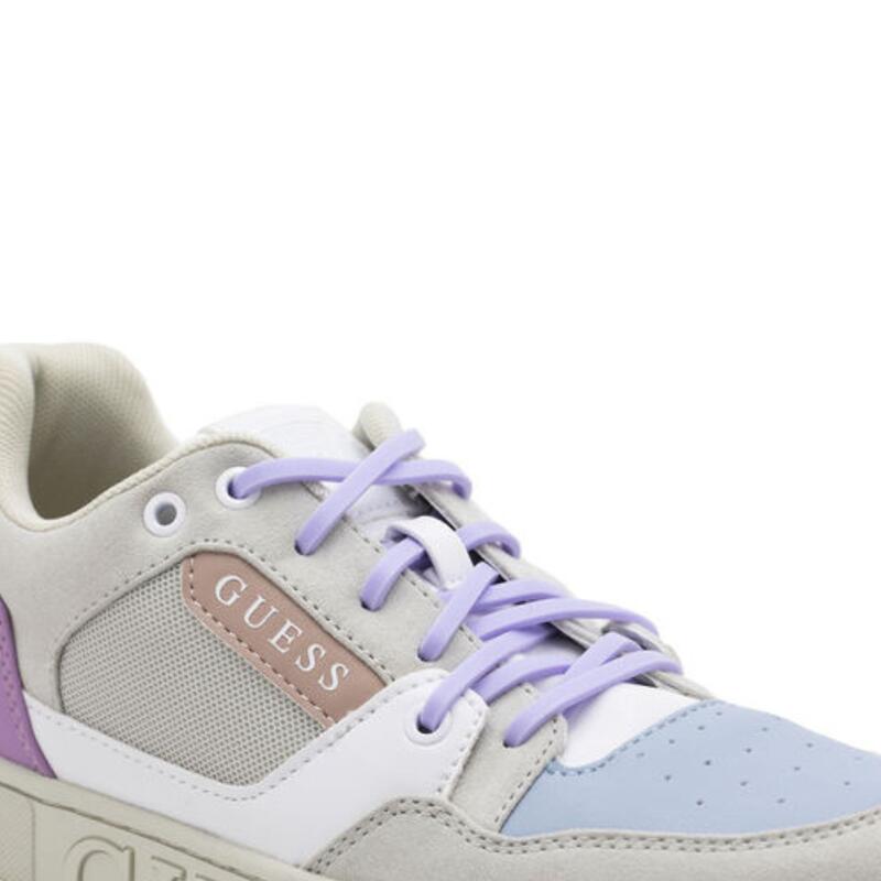 Lacets élastiques enfants baskets/sneakers - silicone - violet