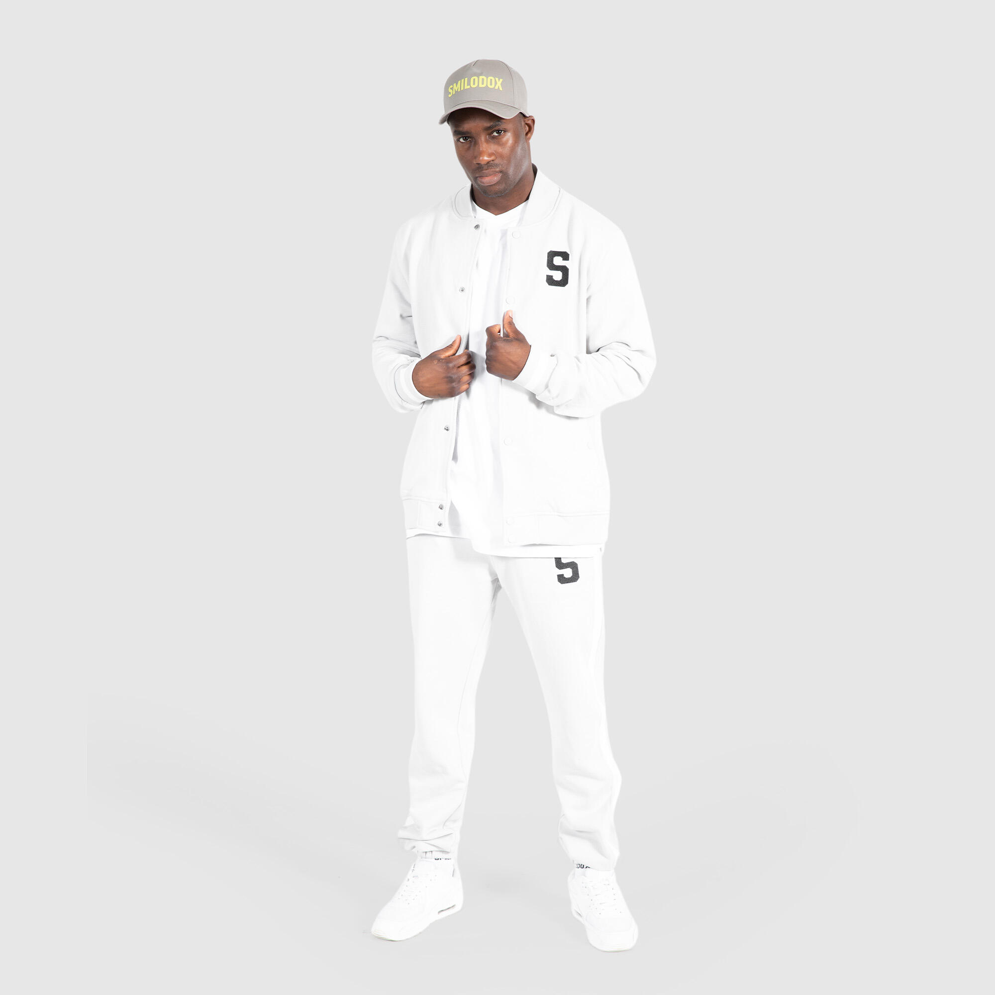 Unisex Cap North Grau für Sport & Freizeit 3/4