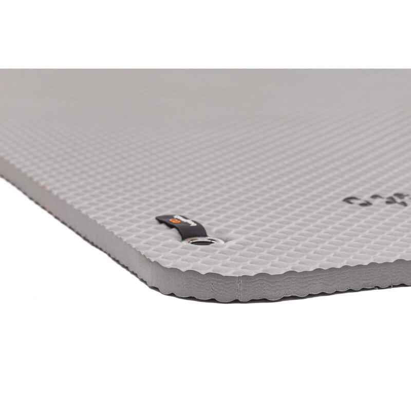 Tapis rembourré max Confort pour exercices au sol de Pilates. 180x60cm.Gris