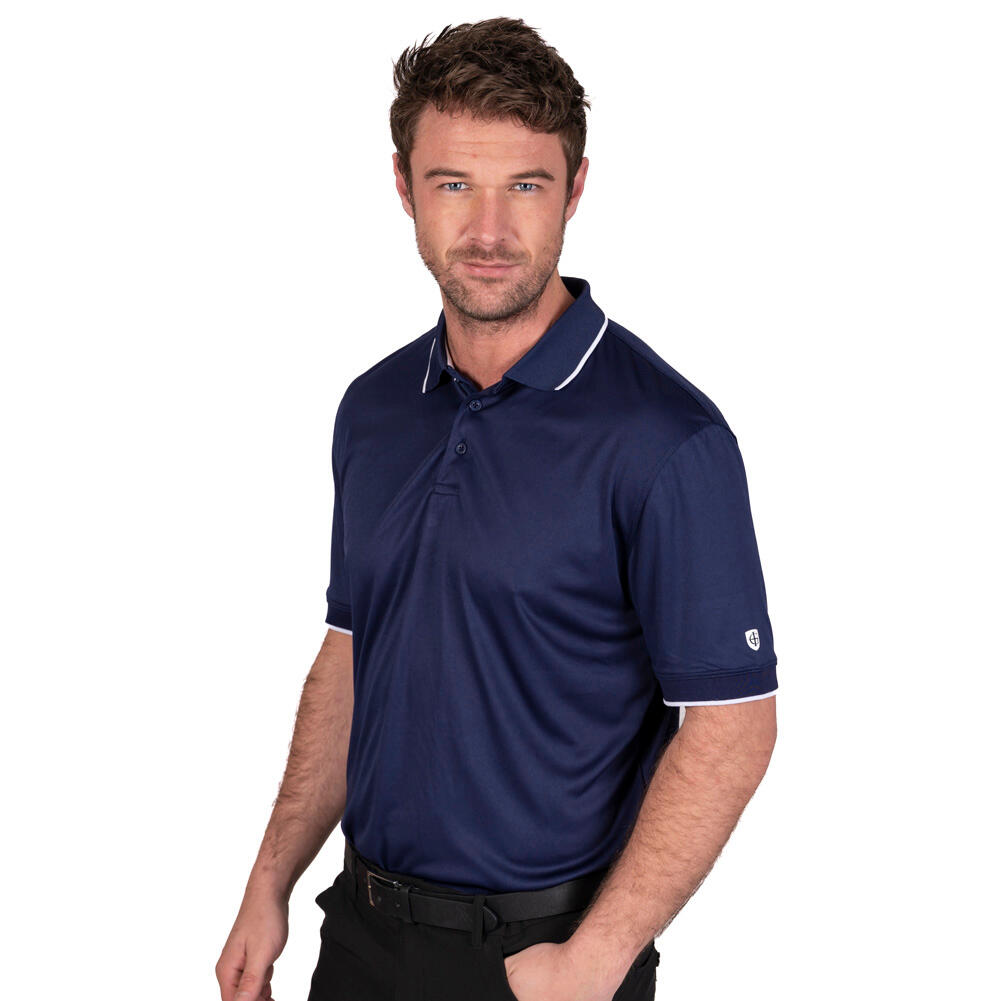 Mens Performance Quick Dry Golf Polo Shirt 2/6