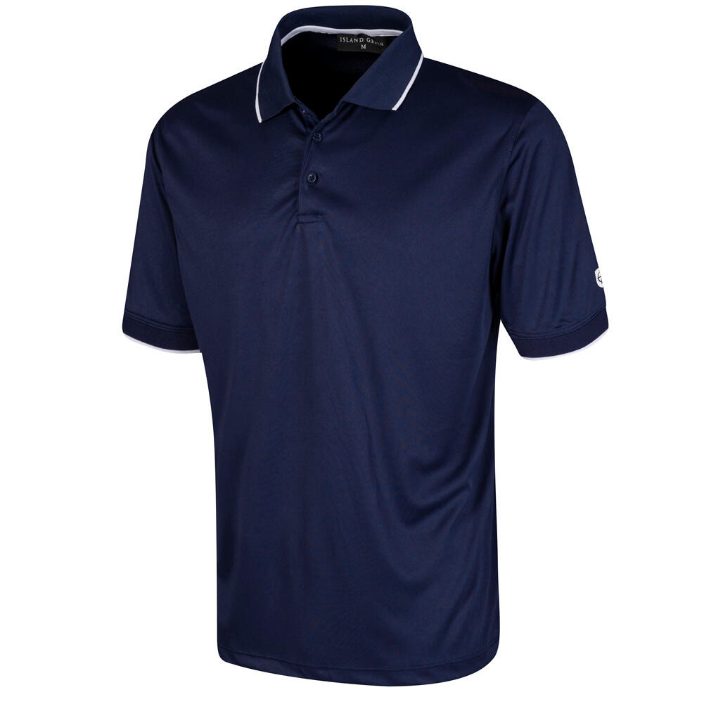 Island Green Performance Polo - Navy 4/6