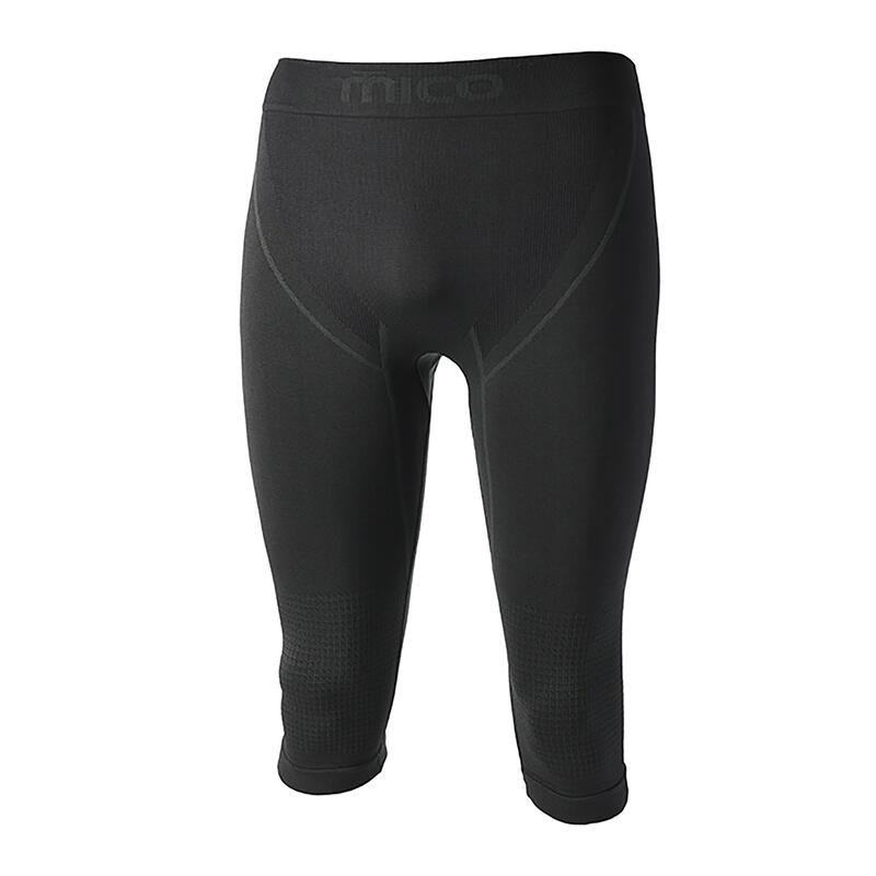 Pantaloni lungi termici pentru bărbați Mico Odor Zero Ionic+ 3/4