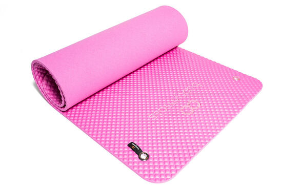 Tapis pour exercices au sol de Pilates. 180x60cm. Rose
