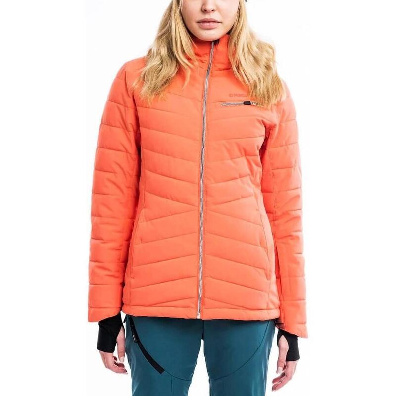 Geaca de schi PUNCH Padded Jacket - portocaliu femei