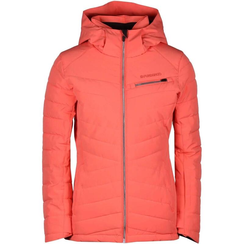 Geaca de schi PUNCH Padded Jacket - portocaliu femei