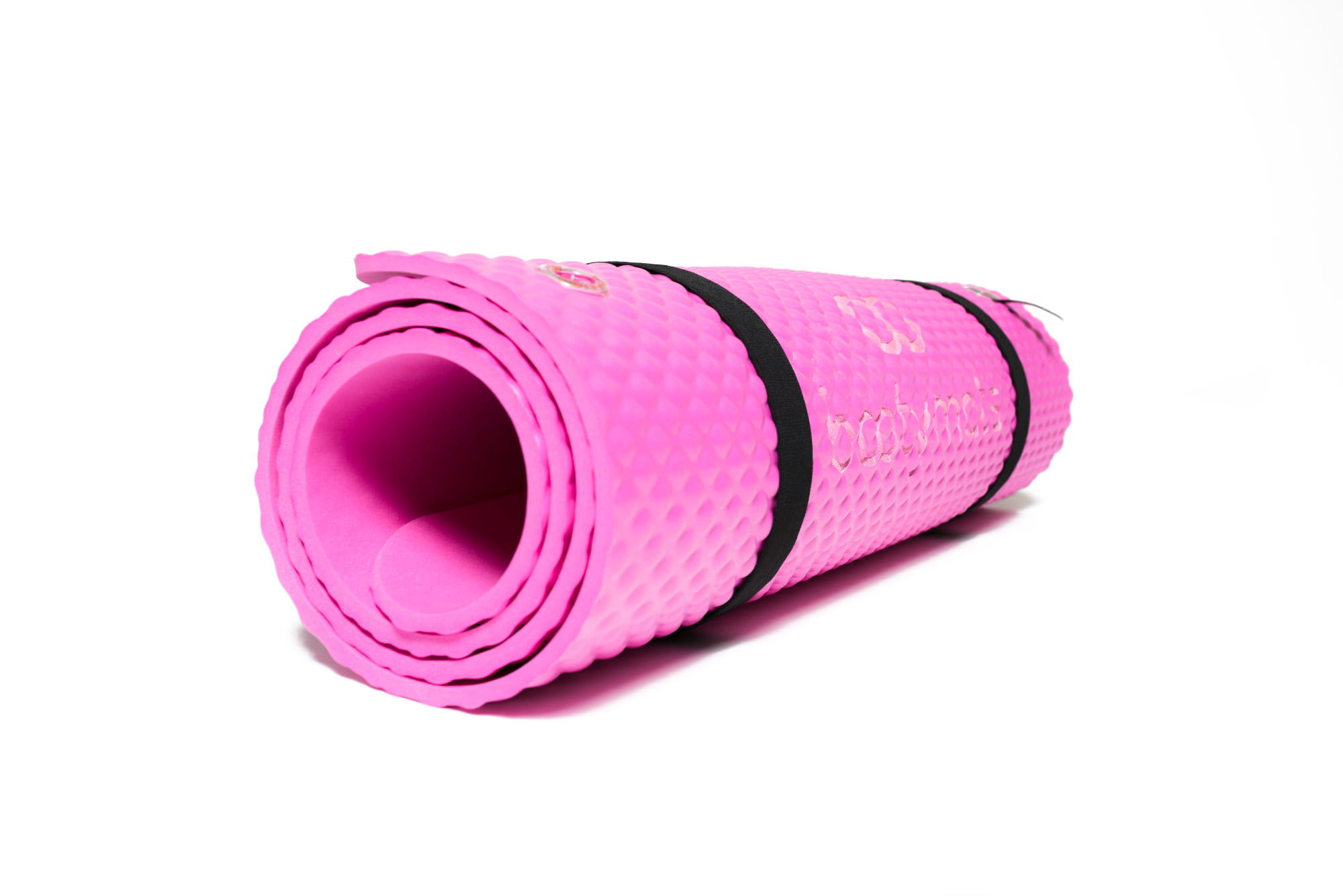 Esterilla de gran tamaño para ejercicios de Pilates de suelo. 180x60cm. Rosa 2/5