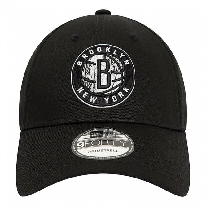 New Era NBA Brooklyn Nets Infill 9 Forty Cap - Black 2/4