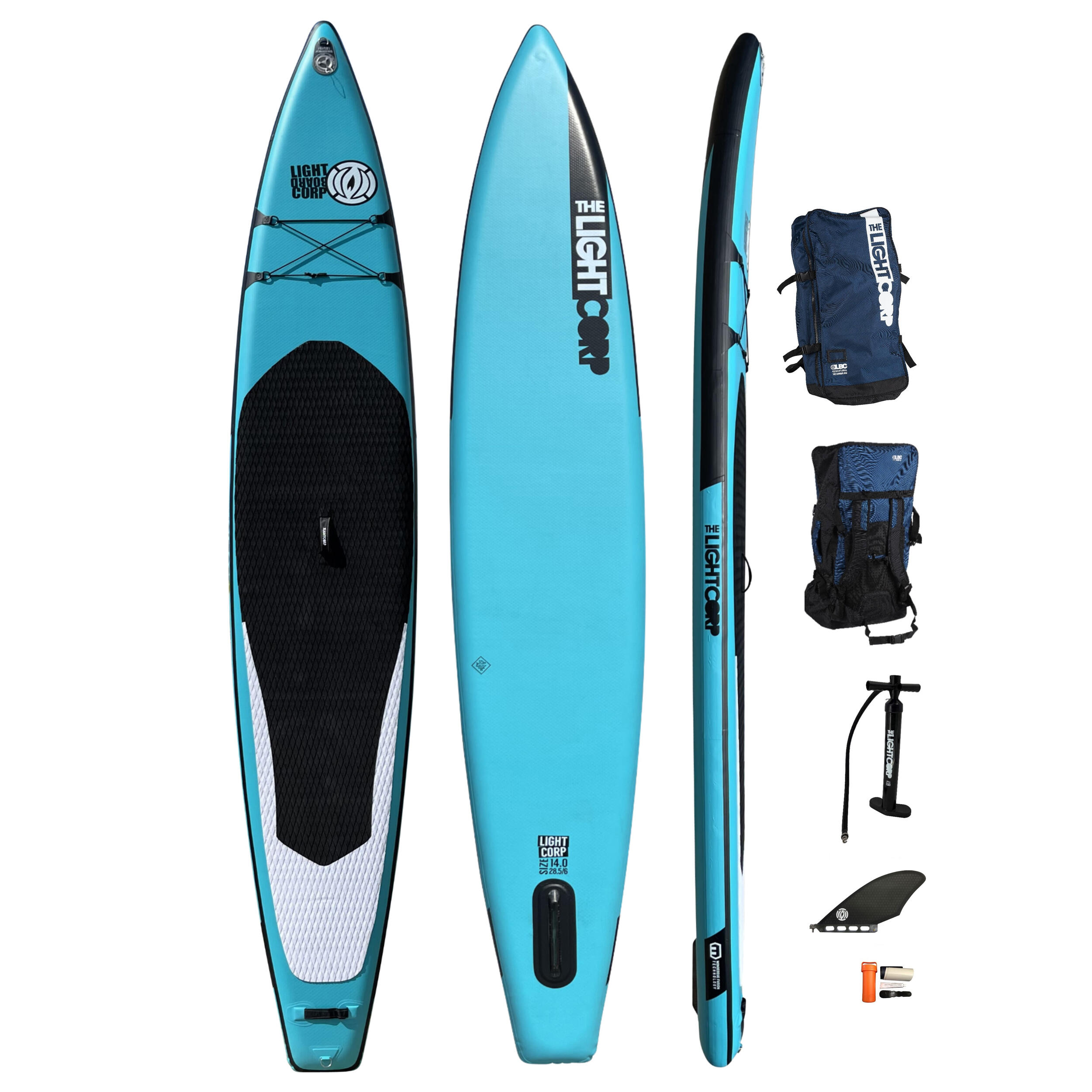 LIGHT BOARD CORP ISUP The Blue Series MFT Tourer 14'0” x 28.5” x 6“