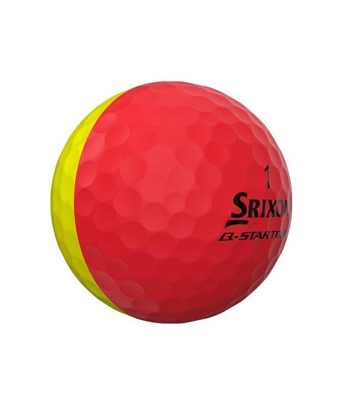 Golfbälle "Q-star tour divide brite" Srixon (Satz von 12) 4/7