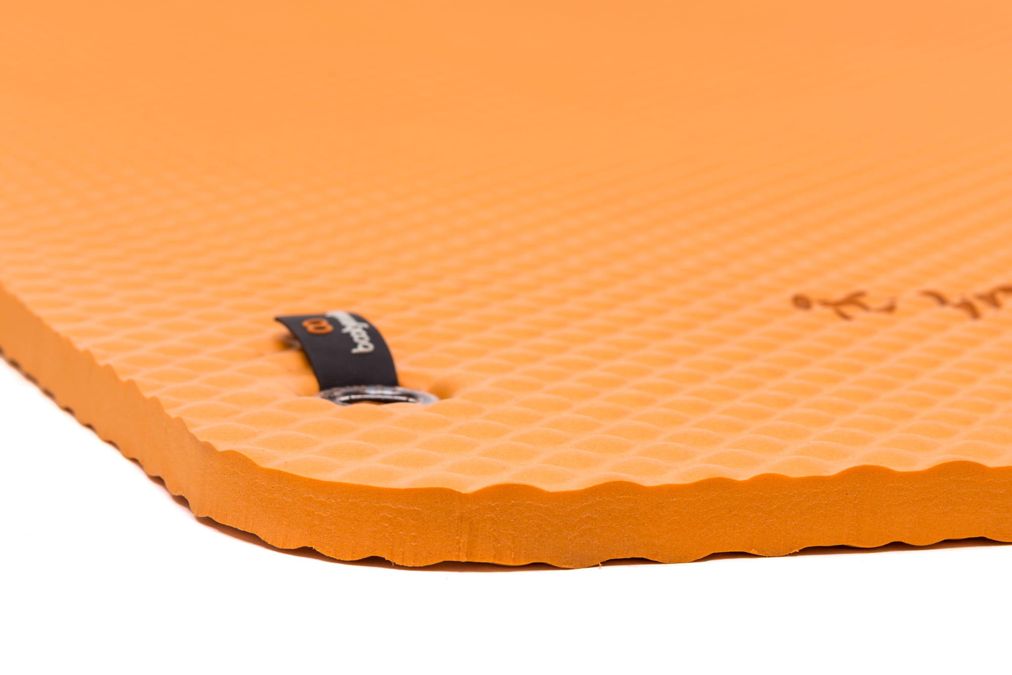 Esterilla extra acolchada de gran tamaño. Máximo confort. 180x60cm. Naranja 3/5