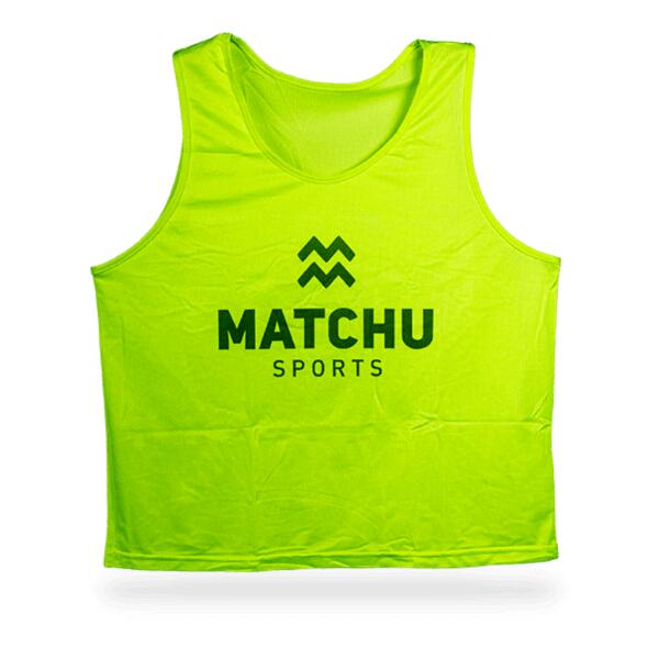 Matchu Sports - Feuille De Foot - Chasuble - Jaune - Adulte - Decathlon