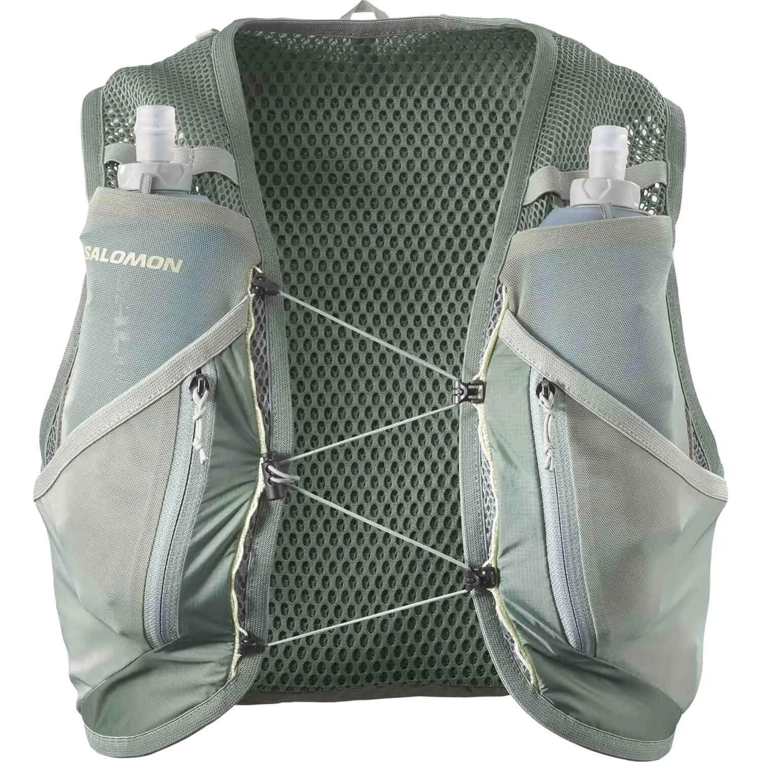Salomon Rucsac Alergare Unisex Active Skin 12 Set Verde 3/4