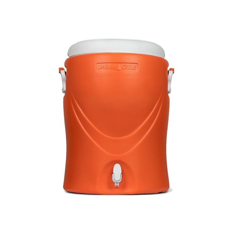 Pinnacle Platino 10 Gallon, Contenedor de Bebidas Aislado, 40L, Naranja