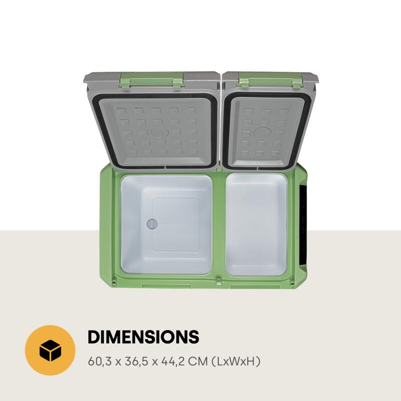 Steamy Dual Zone Elektrische Compressor Koelbox 32 Liter