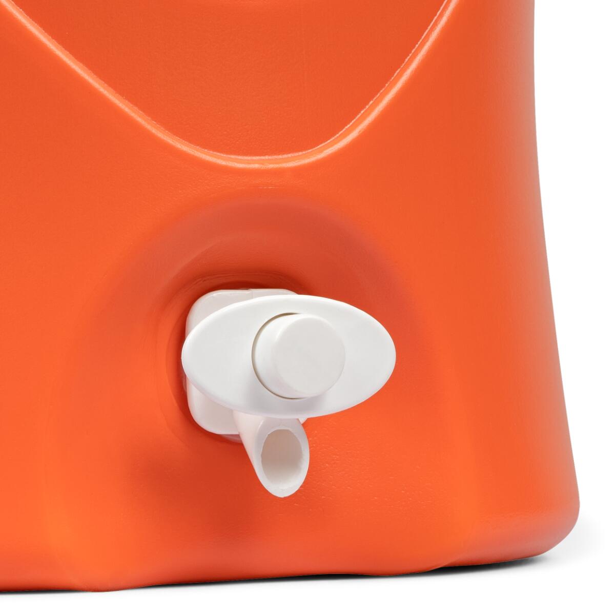 Pinnacle Platino 2 Gallon, Contenedor de Bebidas Aislado, 8L, Naranja 5/5