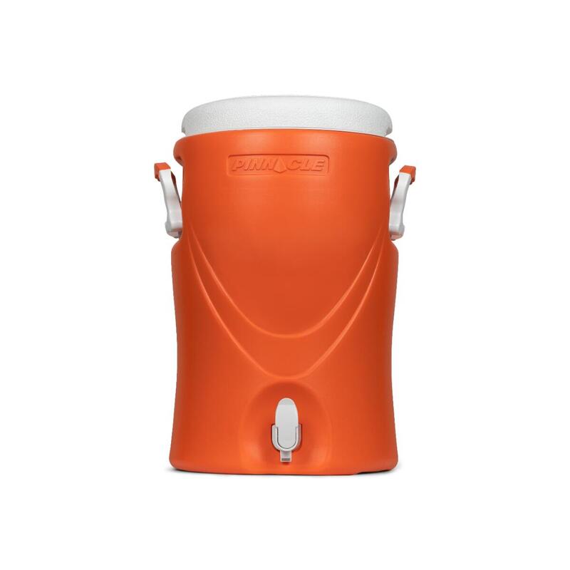 Pinnacle Platino 5 Gallon, Contenedor de Bebidas Aislado, 20L, Naranja