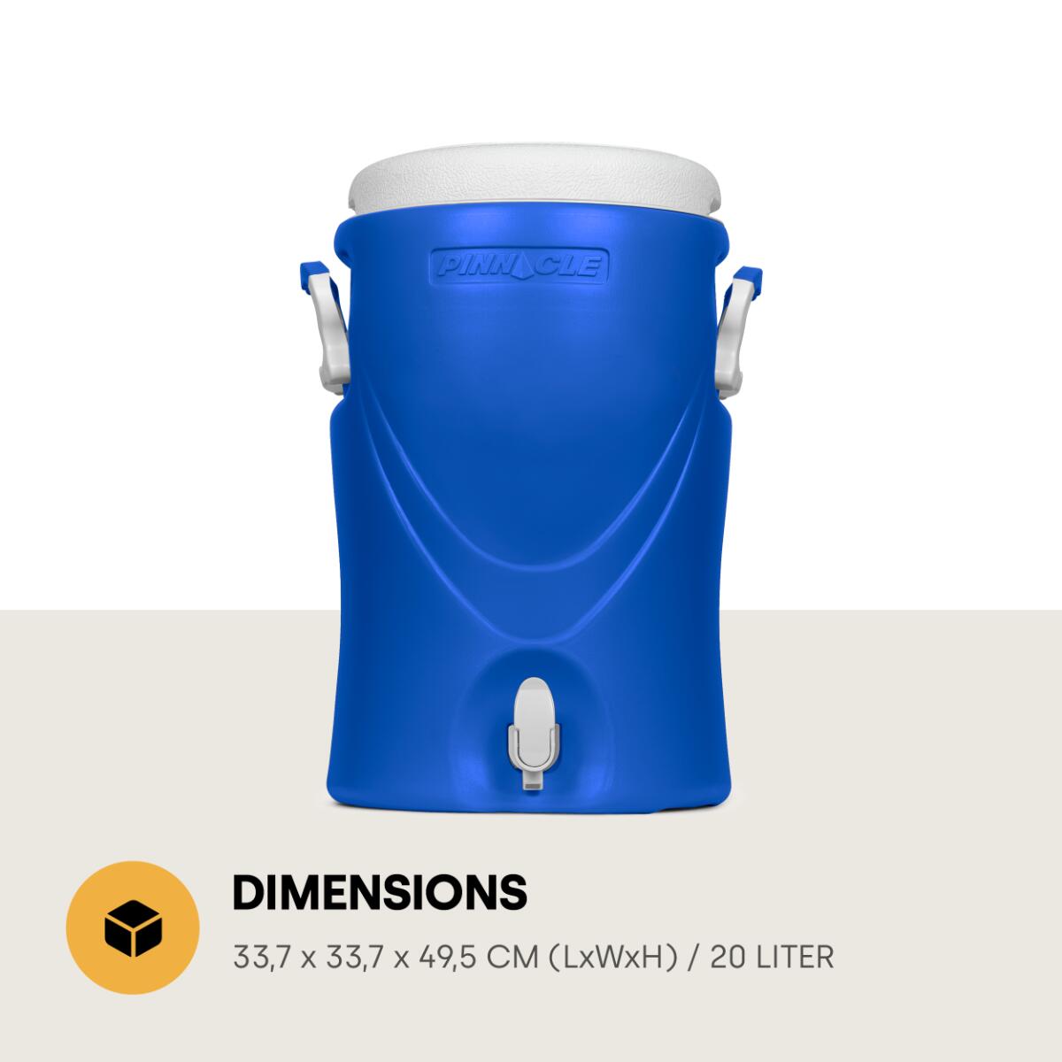 Pinnacle Platino 5 Gallon, Drankkoeler, 20L, Blauw 3/5