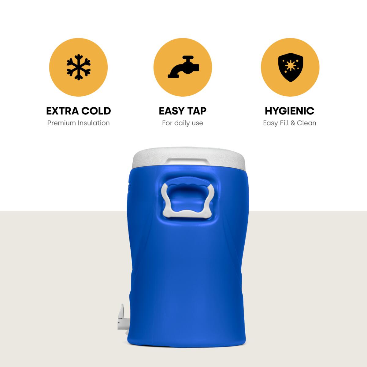Pinnacle Platino 5 Gallon, Drankkoeler, 20L, Blauw 2/5