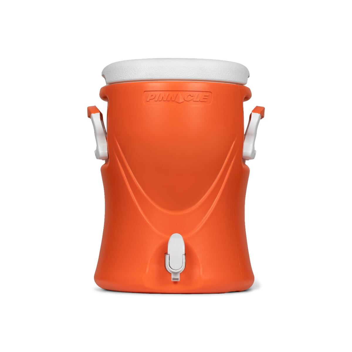 Pinnacle platino 3 gallon, recipiente de bebidas isolado, 12l, laranja